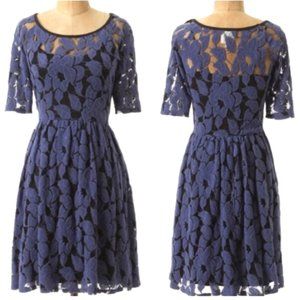 Anthropologie Weston Wear Lace Overlay Dress